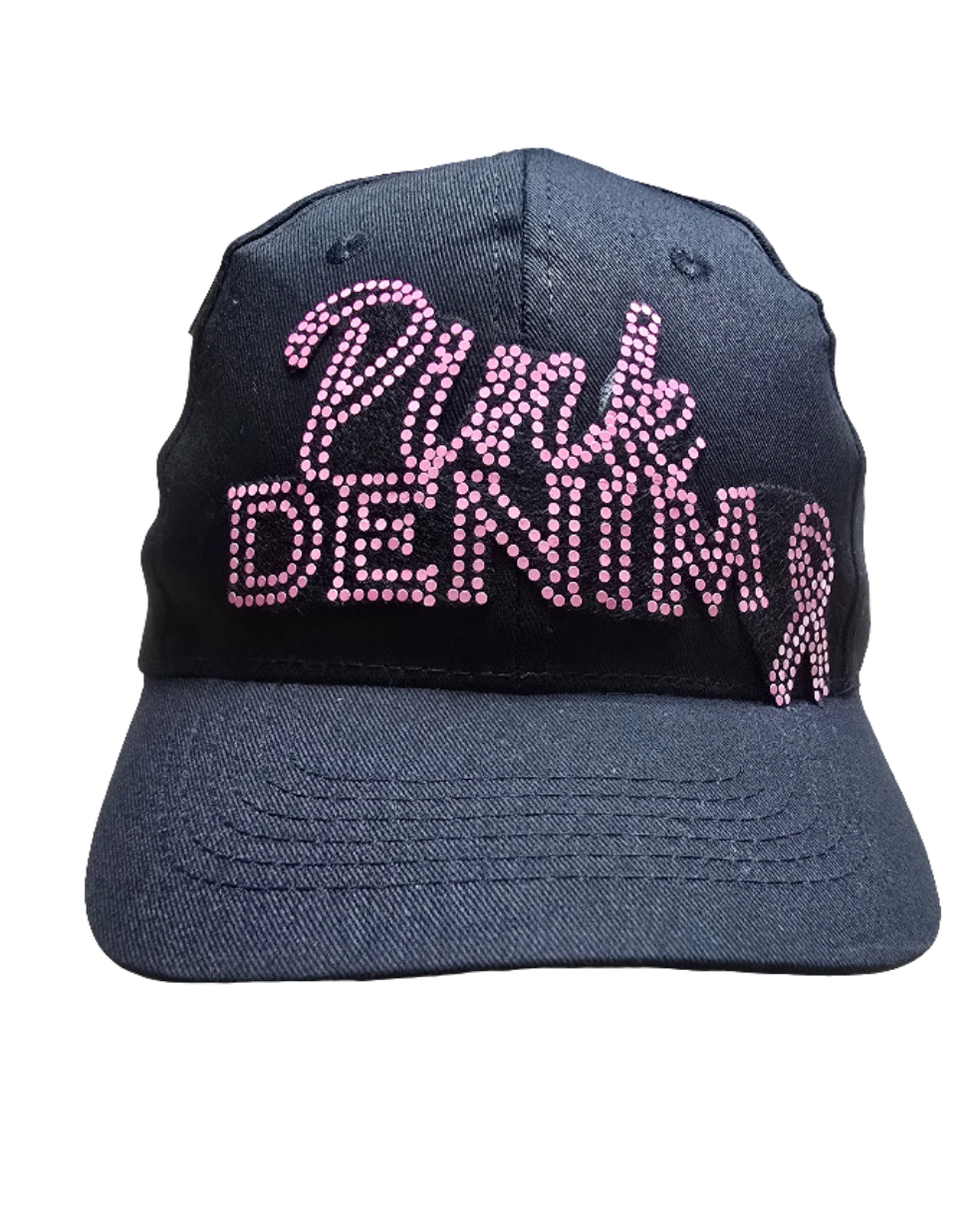 Pink Denim Trucker Hats