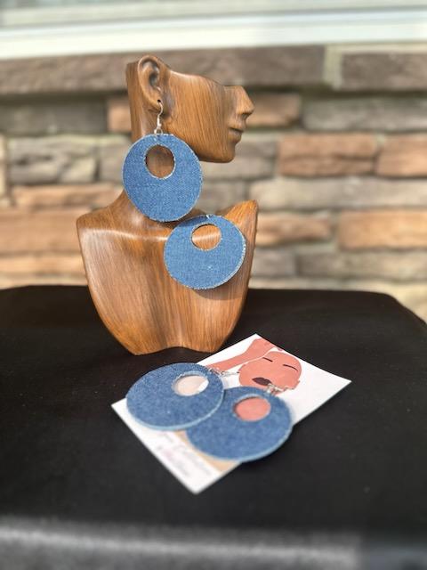 Denim Hoops