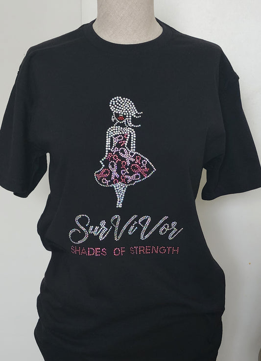 Rhinestone Survivor Tee